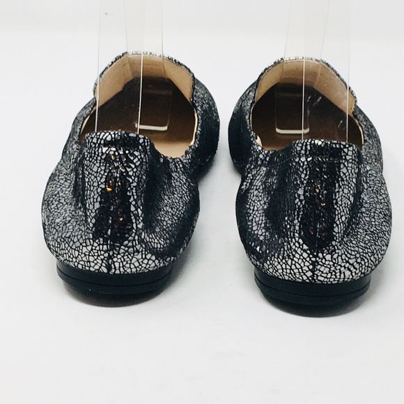 Prada ballet flats 37.5 silver leather - Picture 6 of 8